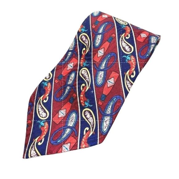 Vintage Gold Man Tabasco Tie - Picture 1 of 5